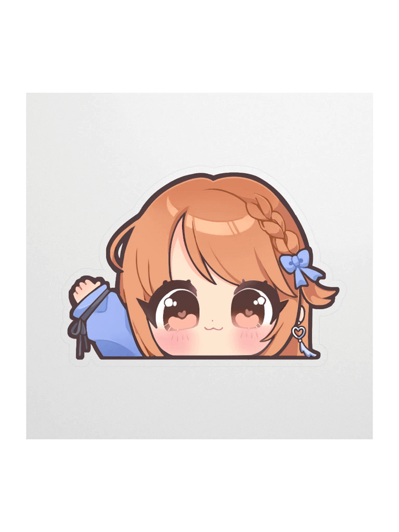 Magpiejay Chibi Kiss Cut Sticker