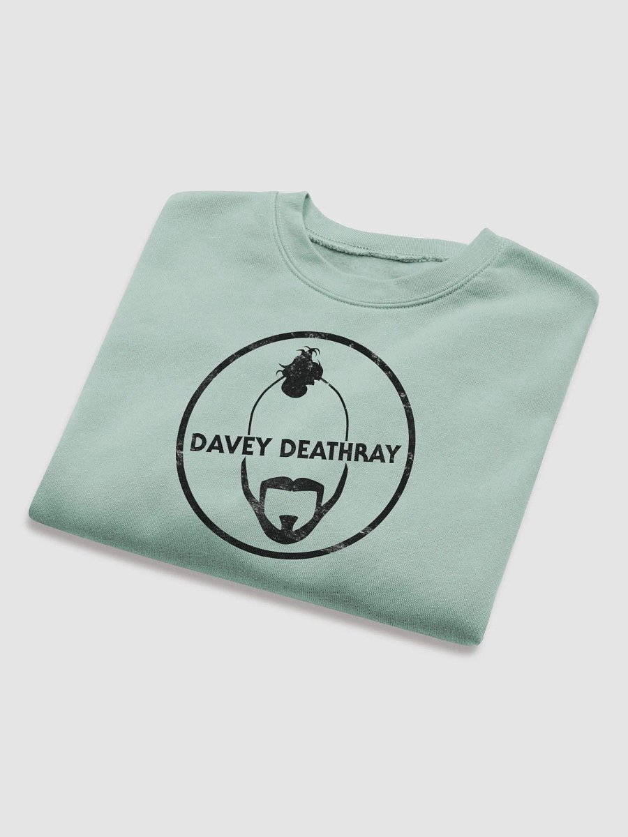Davey Deathray Crop Sweatshirt Black Logo product image (10)