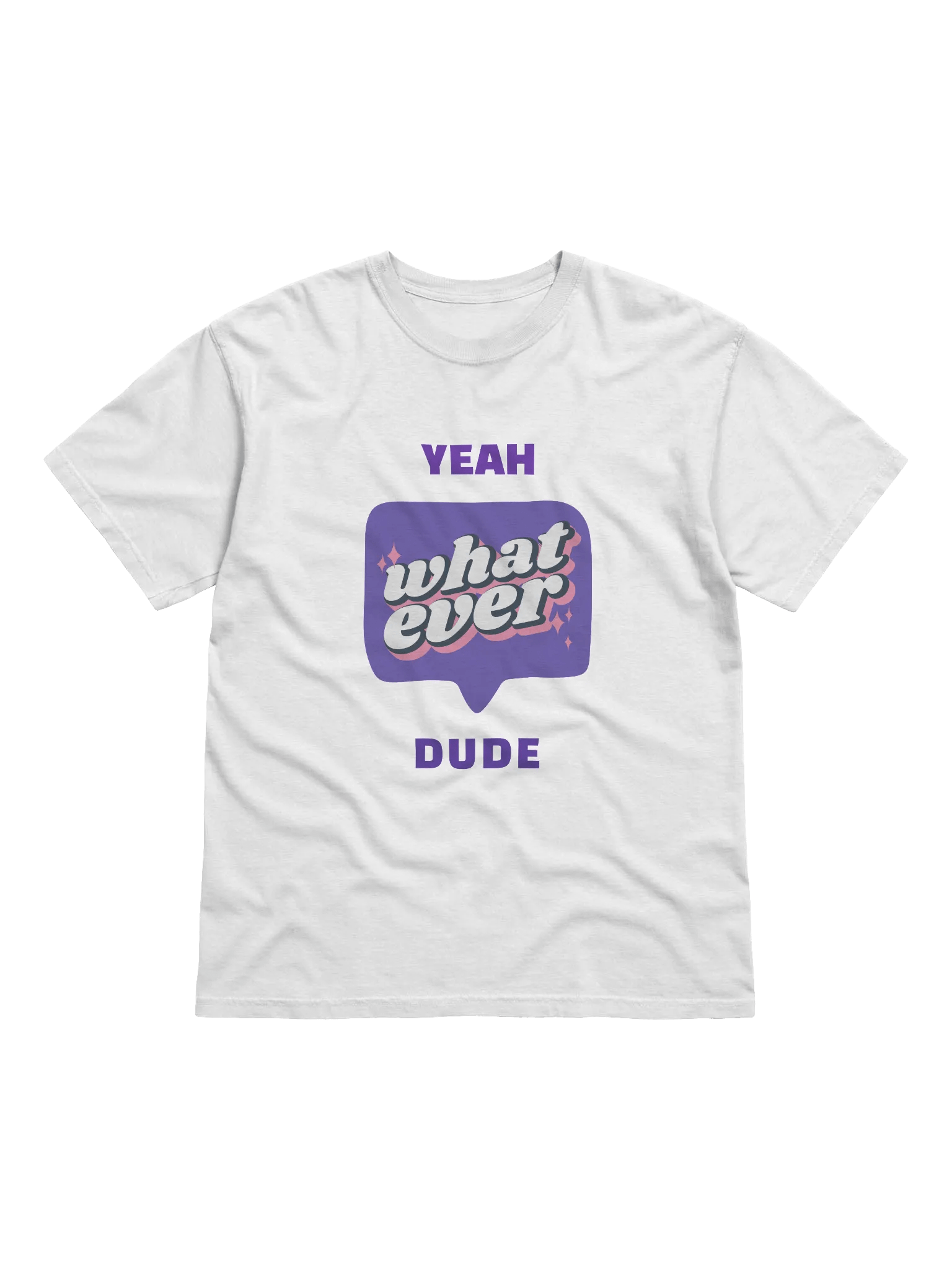 Yeah, Dude Speech Bubble T-Shirt product image (5)