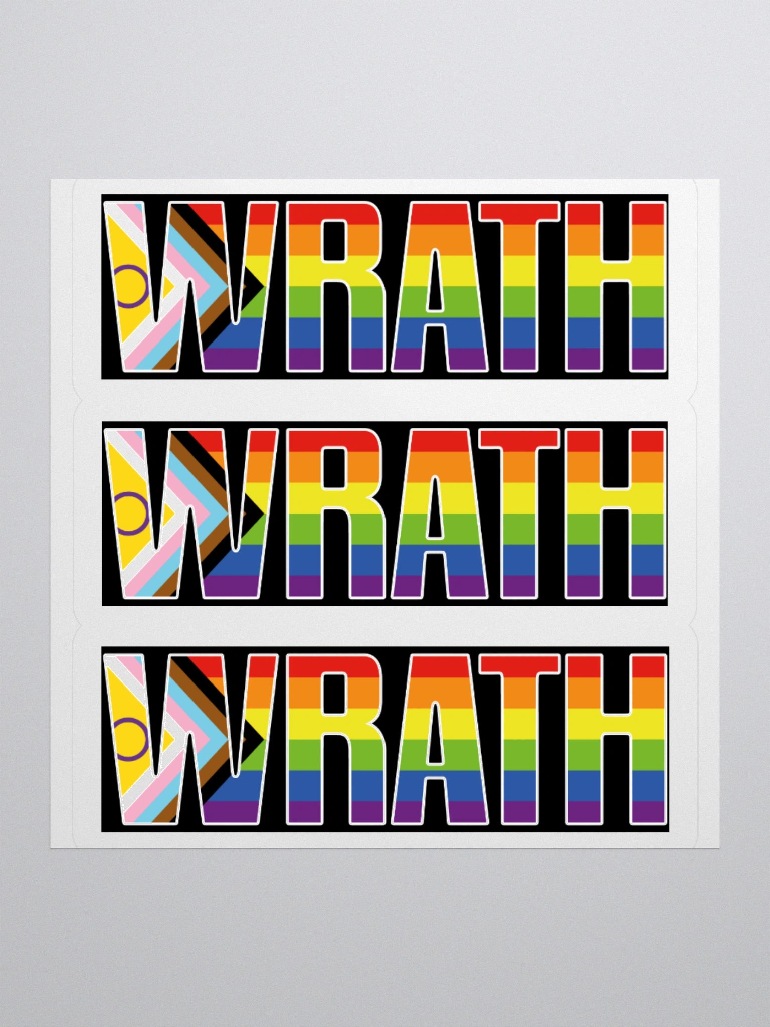 WRATH 2023 bubble free stickers product image (2)
