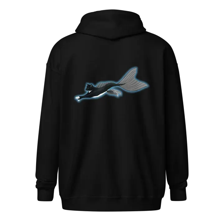 Mermeow Swimming Hoodie product image (1)