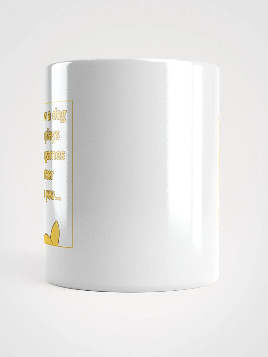 Doopsters - I know a Dog Gamer - White Glossy Mug product image (6)
