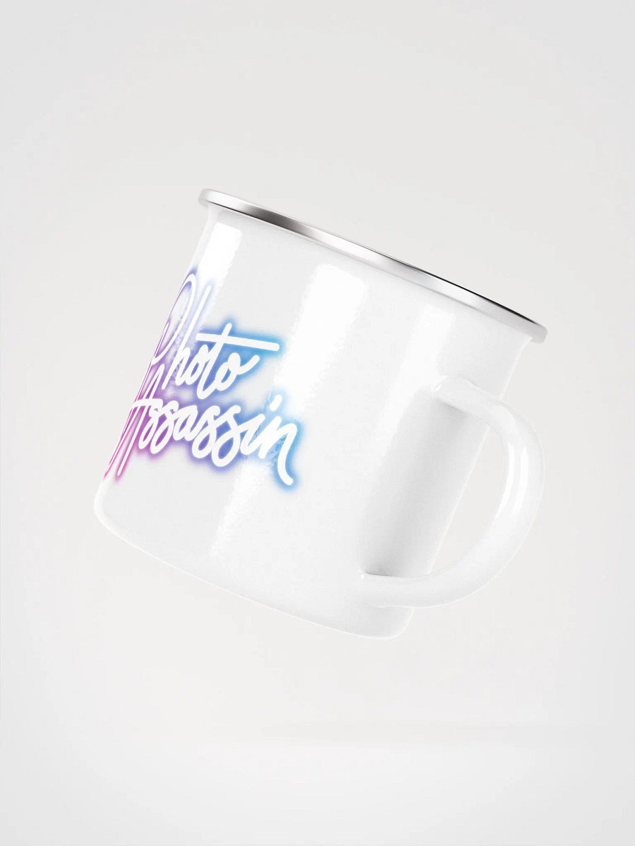 Neon White Enamel Mug product image (3)