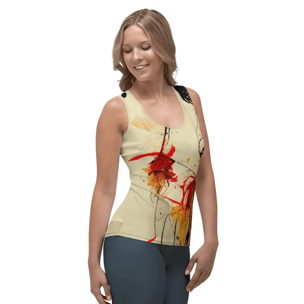 Chromatic Skeleton All-Over Tank Top product image (4)