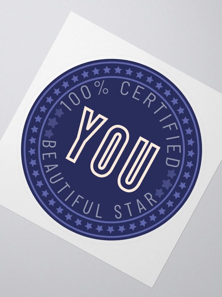Certified Star -sticker product image (2)