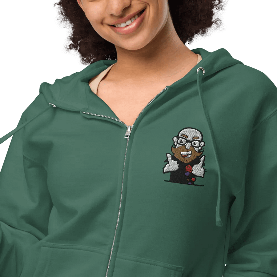 Zippered hoodie 