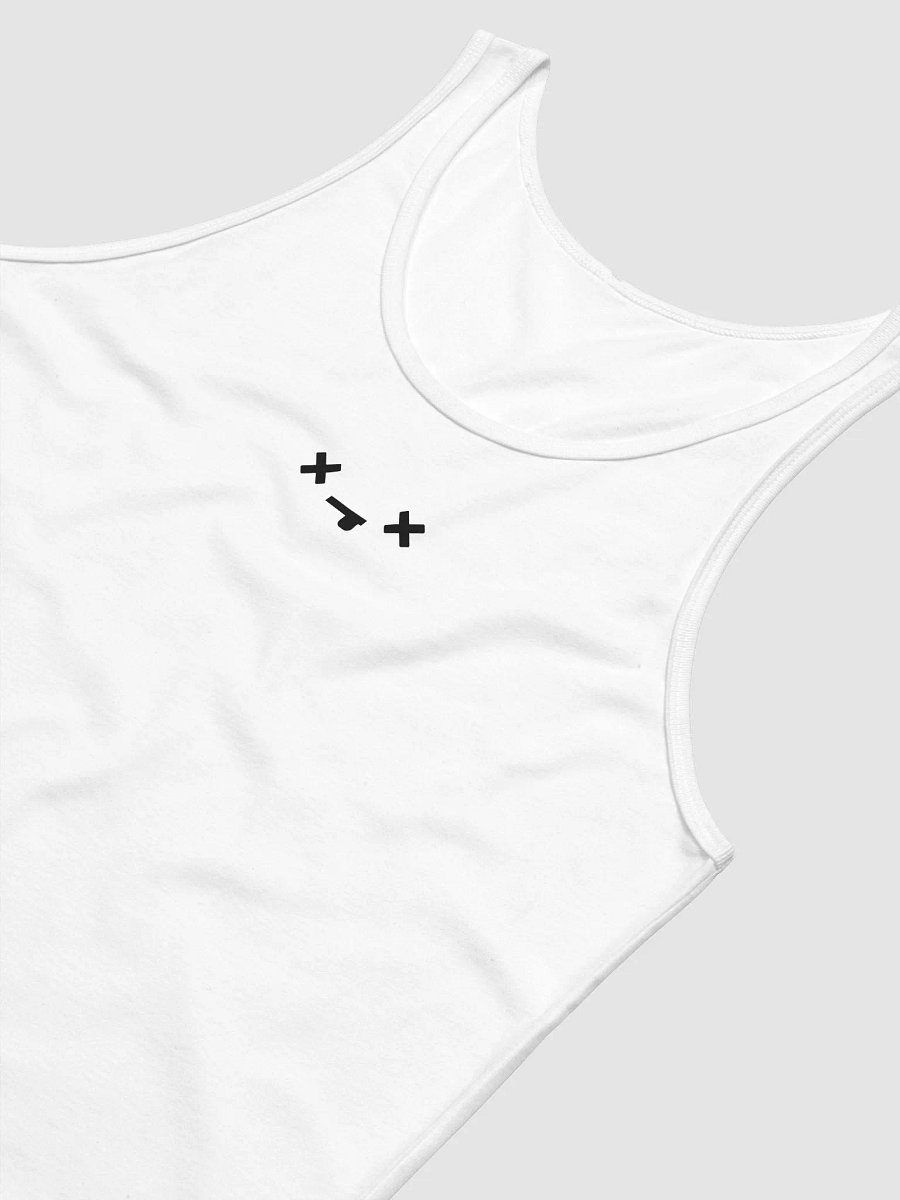 The Dead Inside Tank in White product image (6)