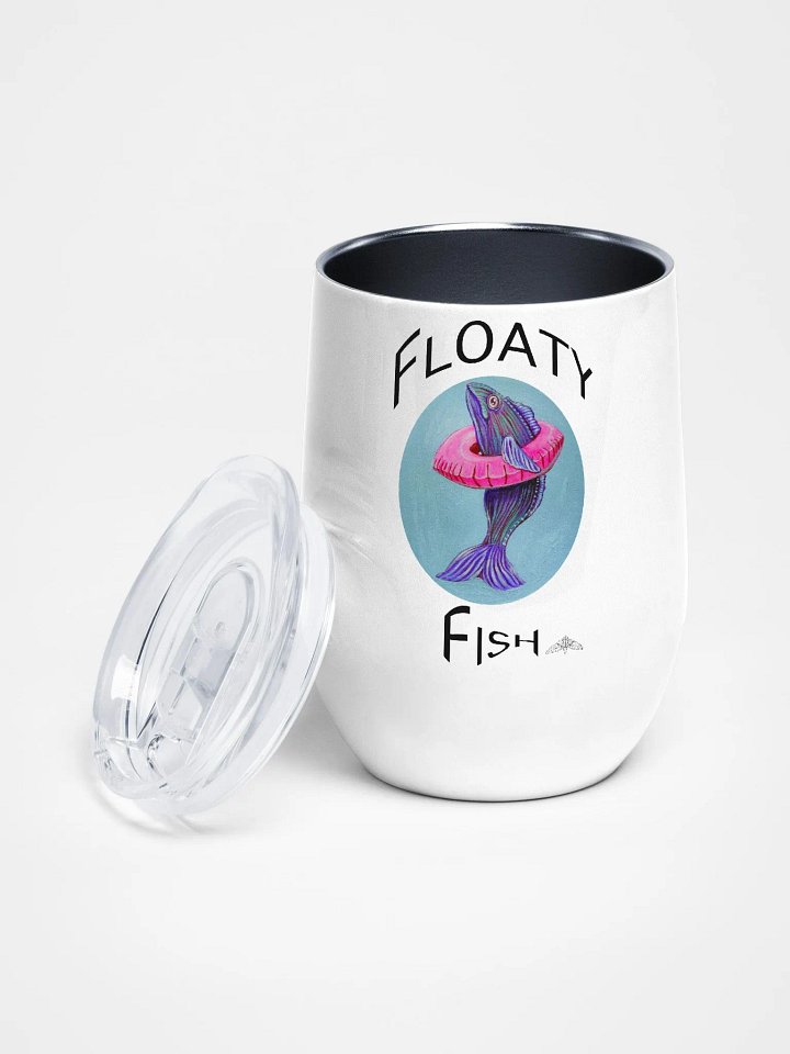Floaty Fish Wine Tumbler product image (1)