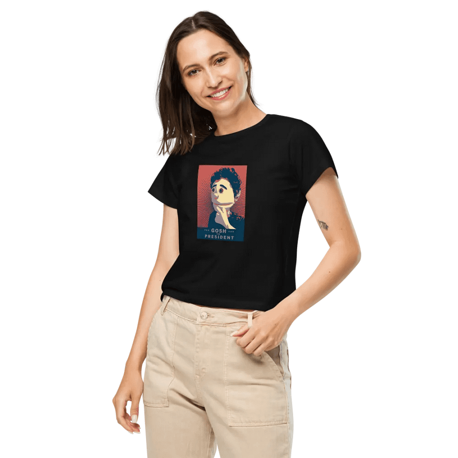 Gosh For President Women's High Waisted Tee product image (8)