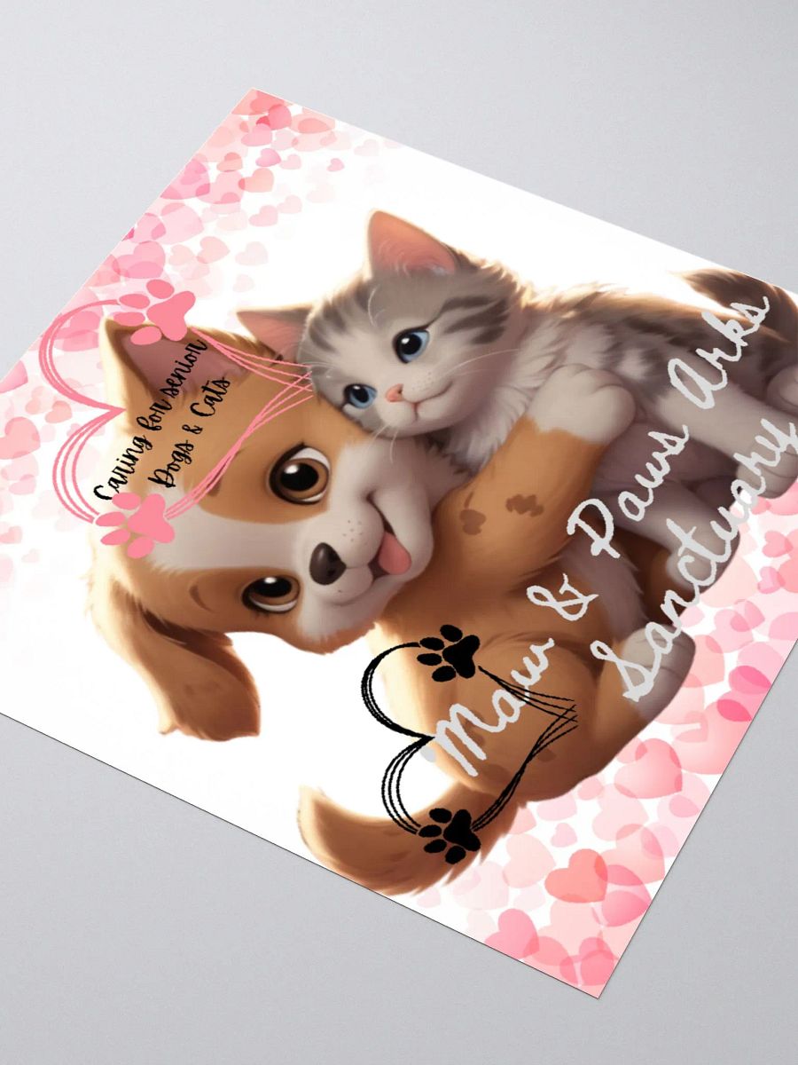 Puppy and Kitten Love Sticker Pack product image (8)