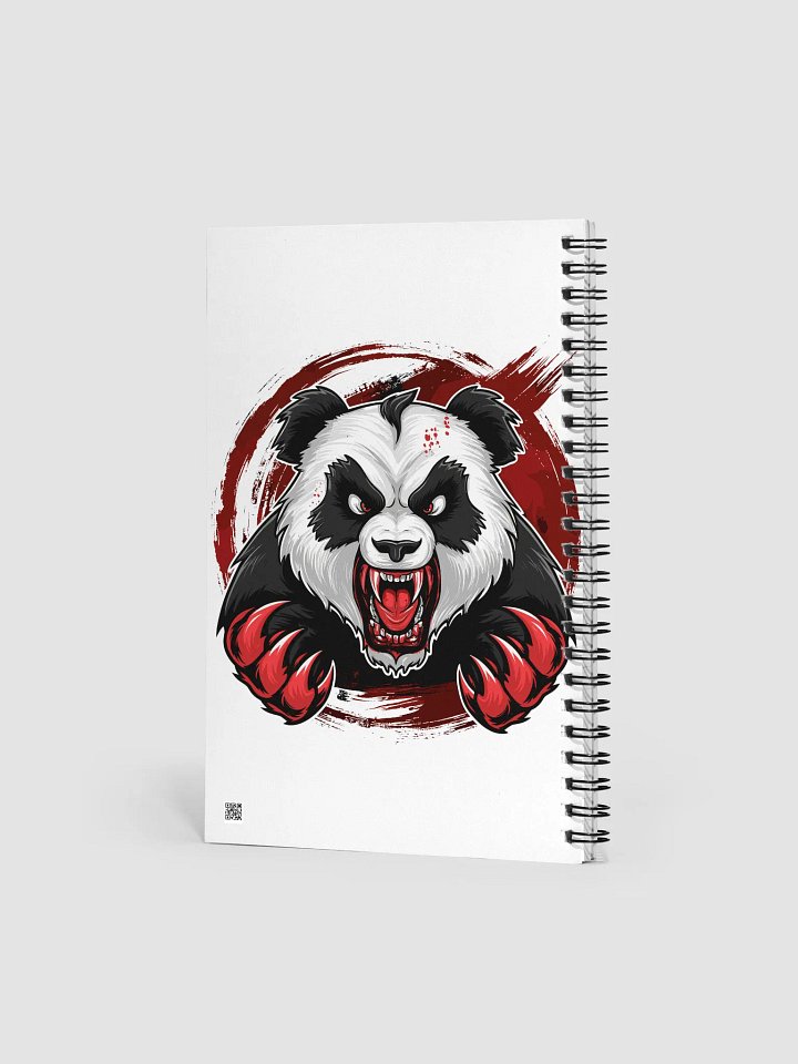 Fierce Panda Spiral Notebook product image (2)