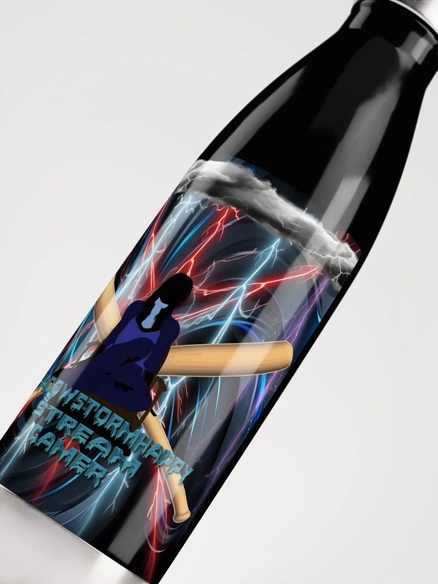 Lightning Strike Stainless Steel Water Bottle product image (10)