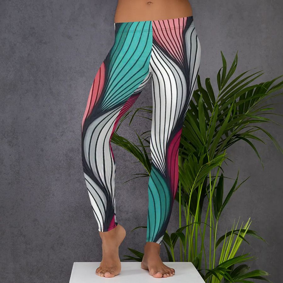 Flowing Braids All-Over Leggings product image (5)