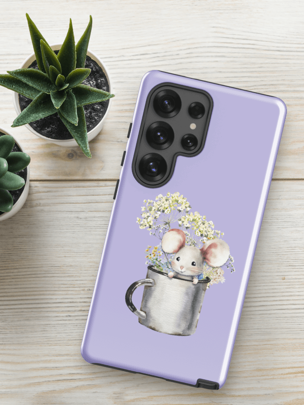 Mouse in a Tin Mug 🌸 Tough Case for ®Samsung product image (2)