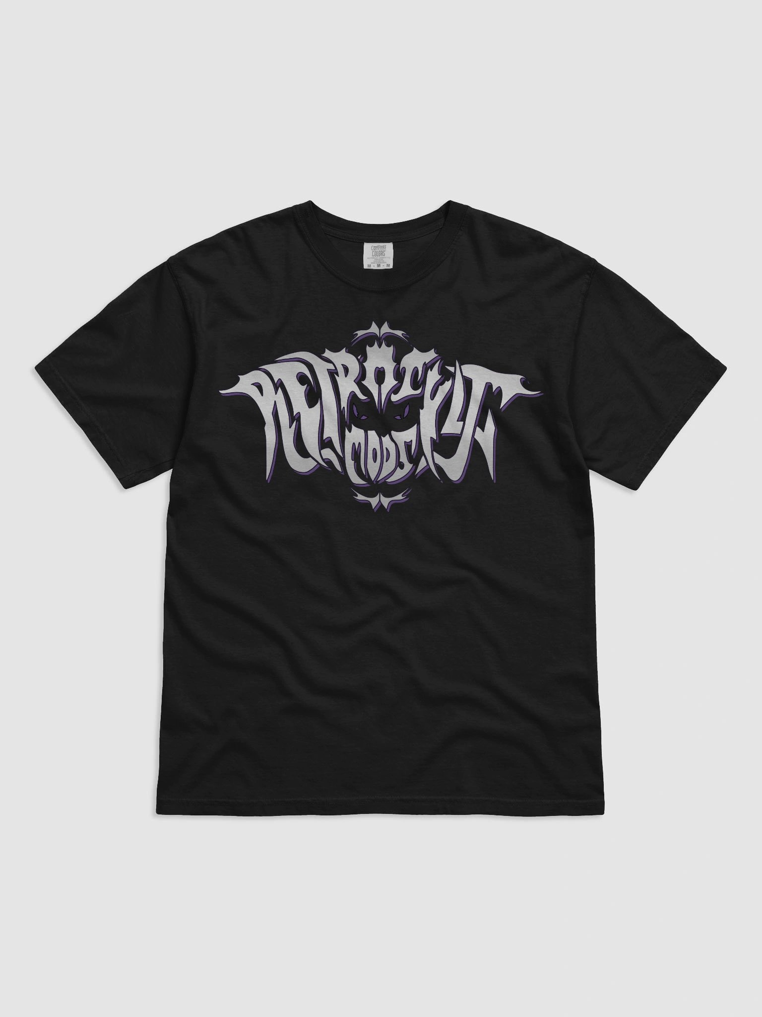 RCM Metal Logo (White Text/Purple Shadow) product image (1)
