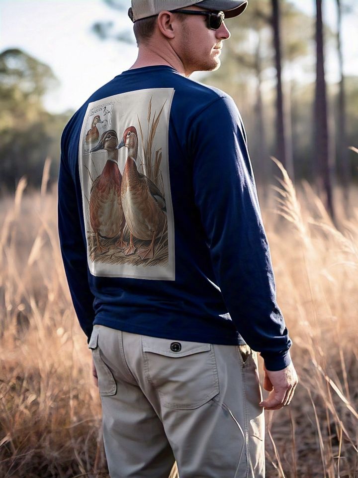 The Talquin Redhead Duck Stamp Long Sleeve Tees product image (1)
