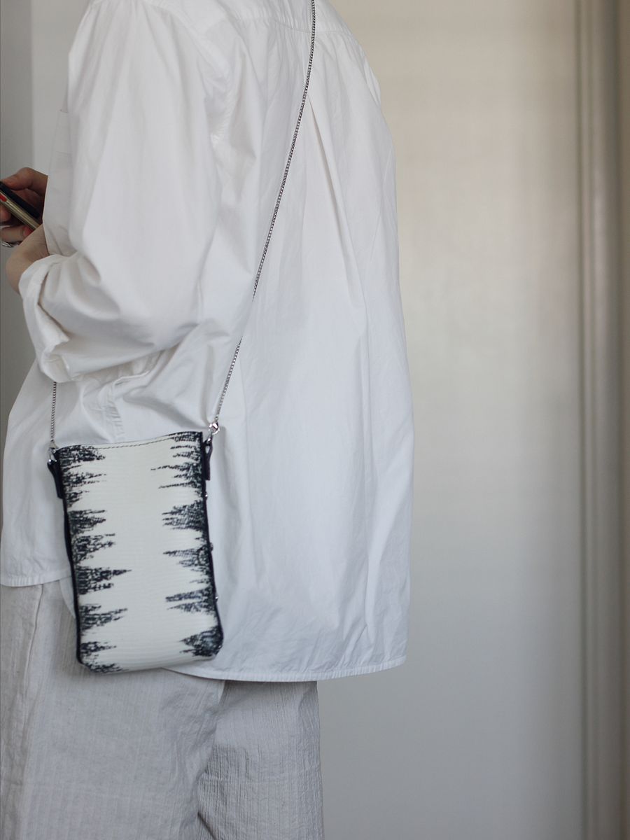 Lizard-embossed Leather Mini Bag product image (3)