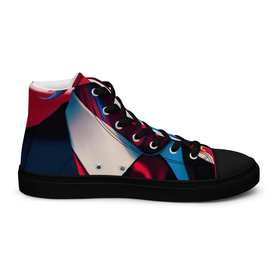 Blue and Red Mens High Tops product image (9)