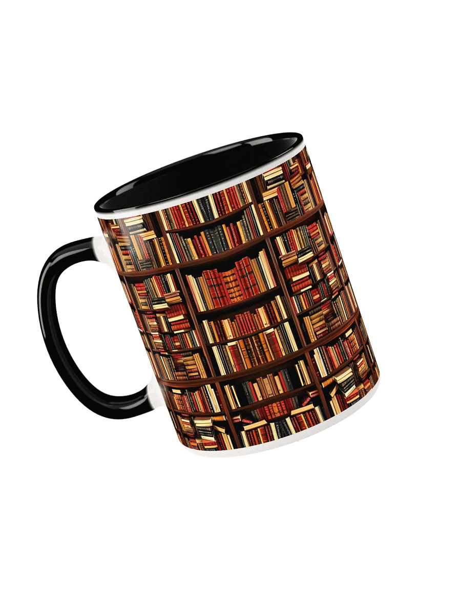 Colorful Bookshelf Ceramic Mug product image (17)