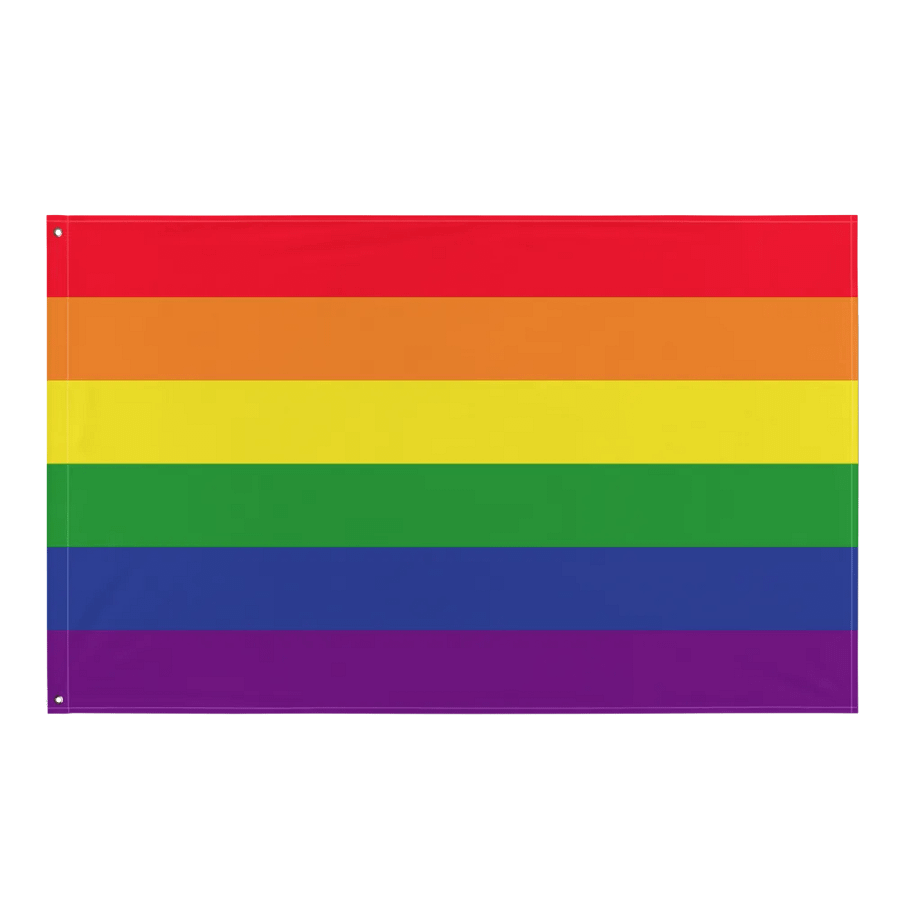 Rainbow Pride Flag = 6-Color = 1979 product image (1)