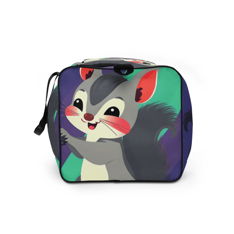 Whimsical Squirrel Adventure Duffle Bag product image (9)