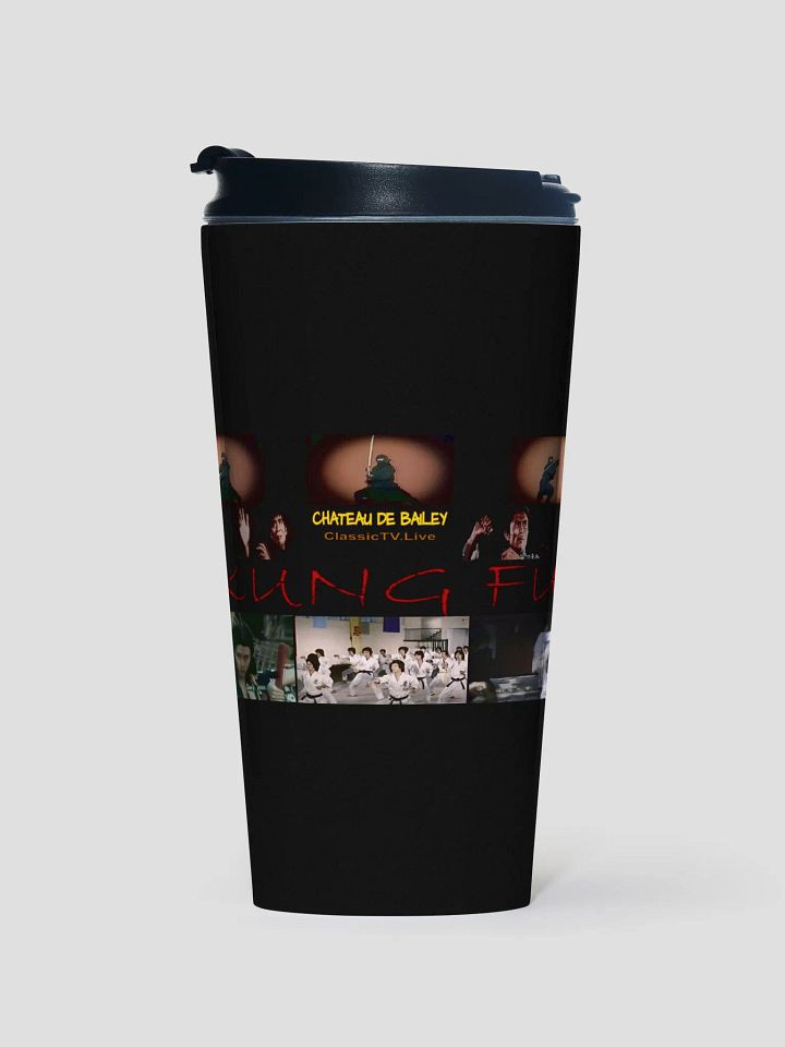 "Turbid" Kung Fu Collage Stainless Steel Travel Mug product image (1)