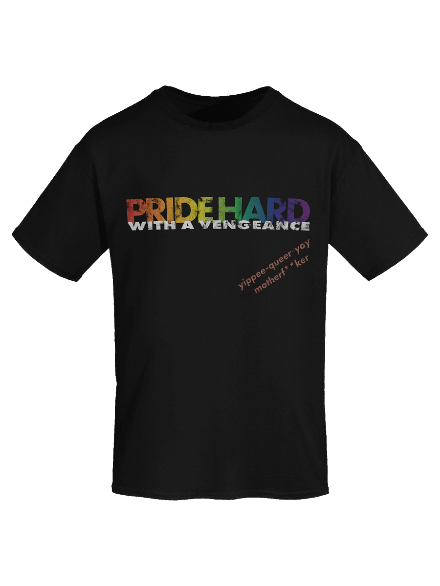 Rainbow "Pride Hard" Tee product image (7)