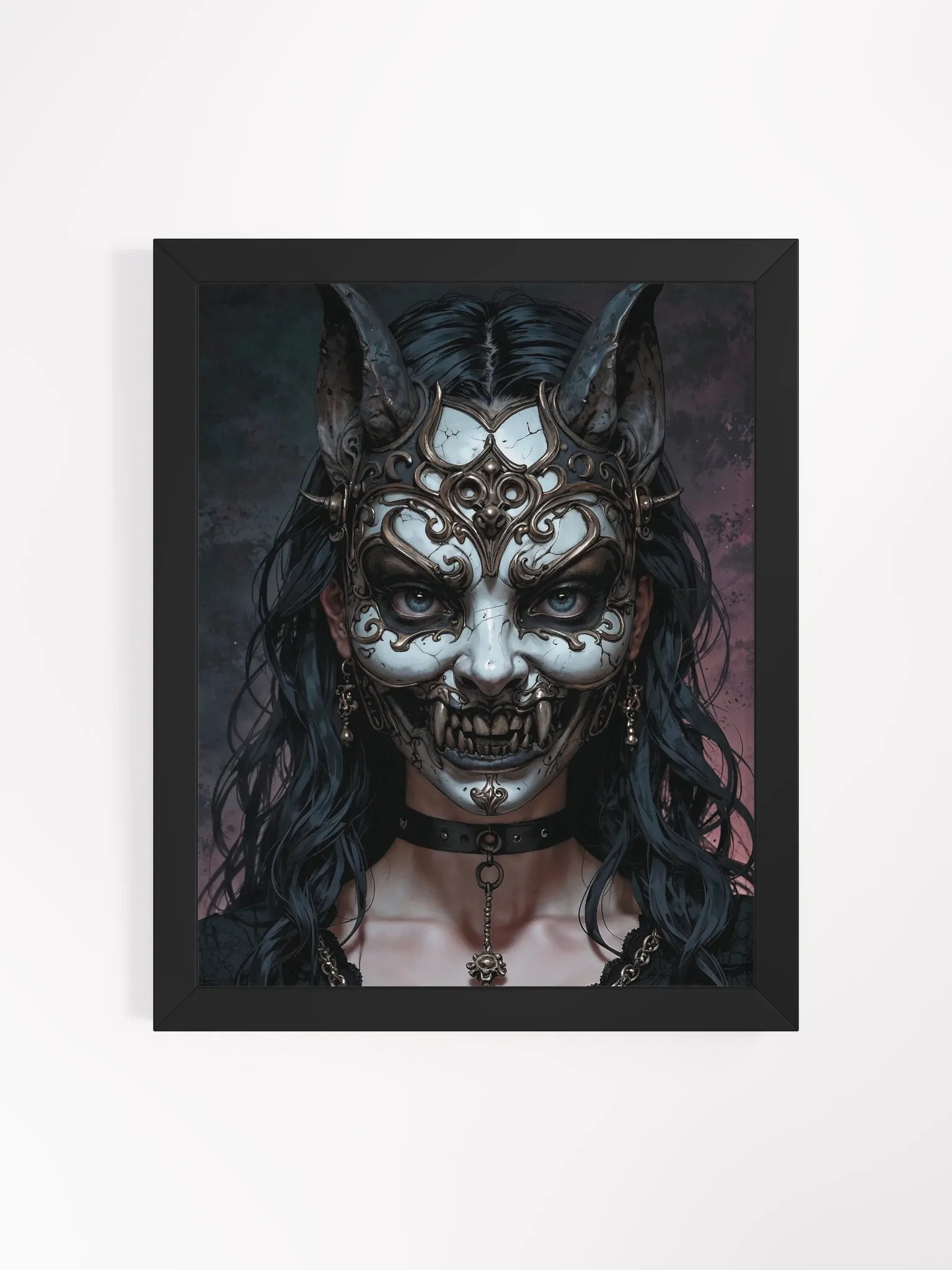 Mask of the Devourer Framed Print product image (5)