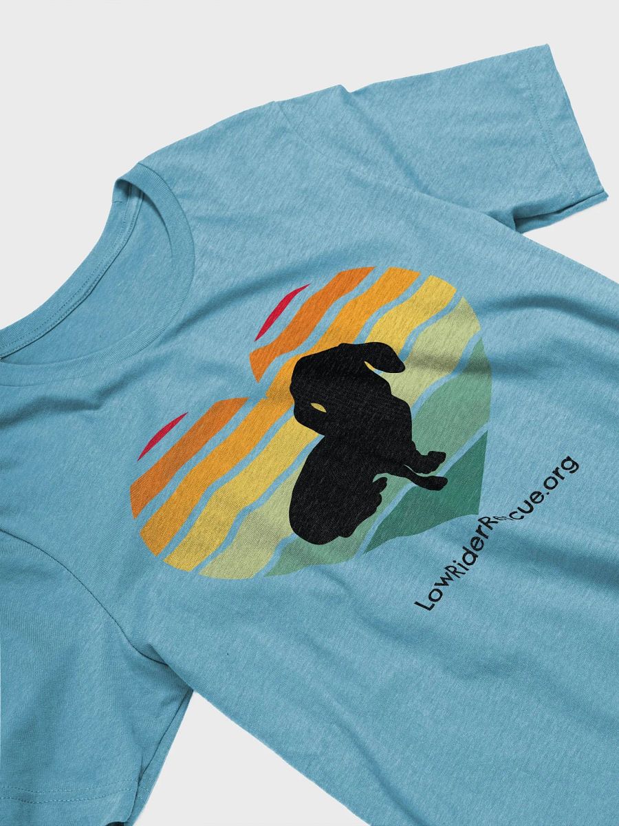 Dachshund Sunset Heart - supersoft unisex t product image (32)