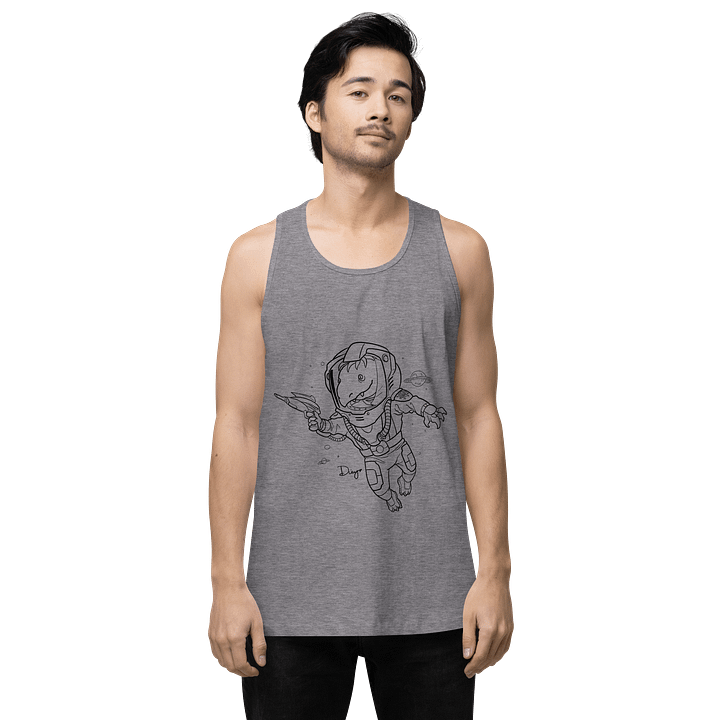 Astro Rufus Outline singlet - male product image (1)