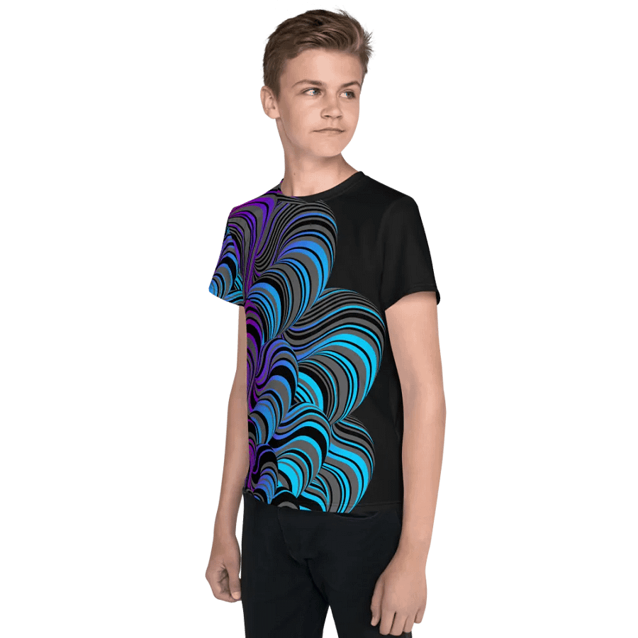 Fluid Motion Youth T-Shirt product image (4)