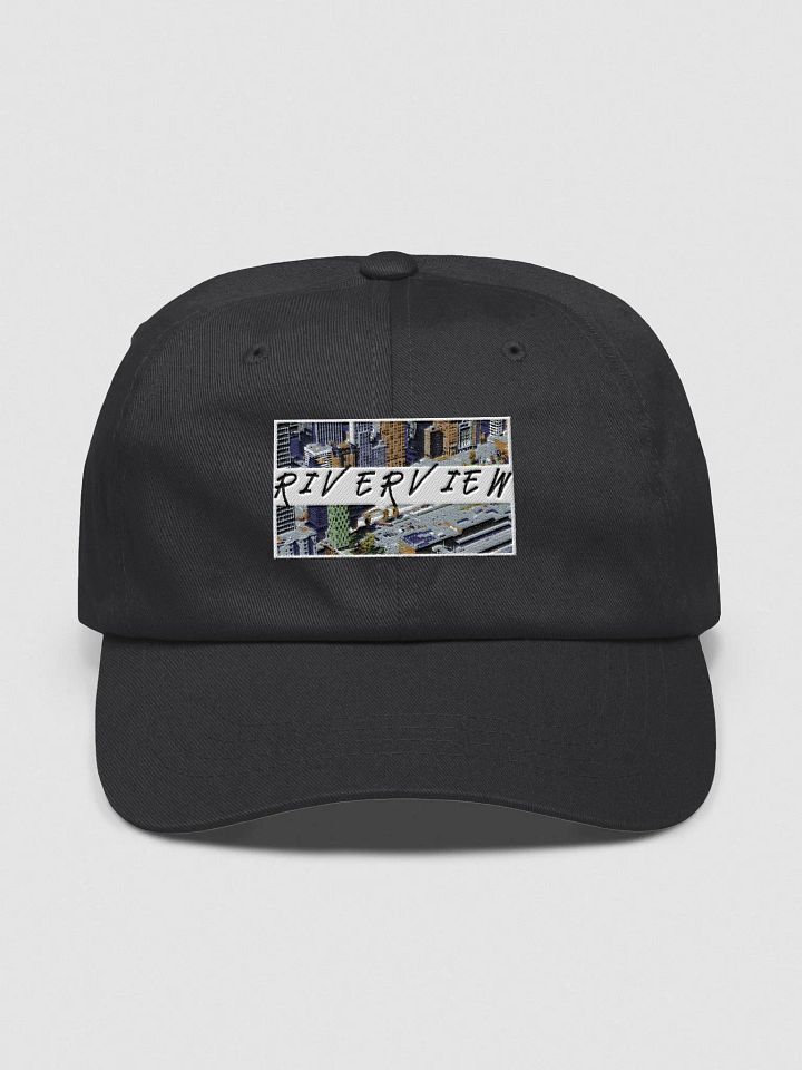 Riverview Cityscape Pixel Hat product image (1)