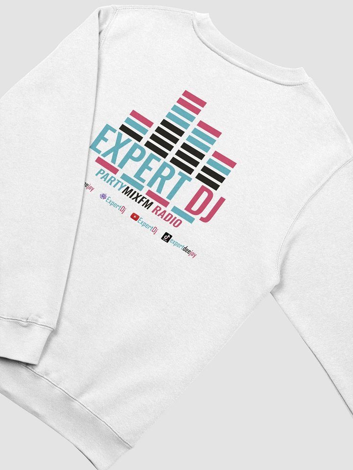 Crewneck Sweatshirt ExpertDj Back Print Type 1 product image (2)