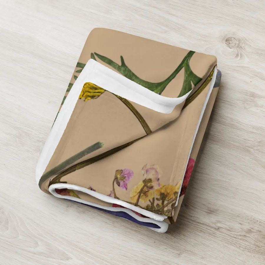 Floral throw blanket product image (18)
