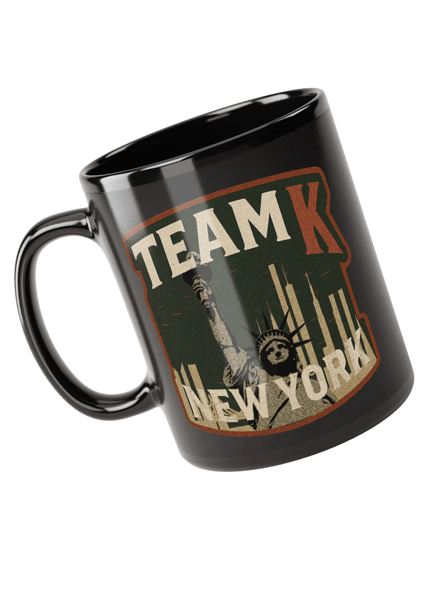 Team K New York Black Mug product image (6)