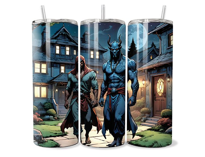 Mystical Warriors Tumbler - 20oz Stainless Steel product image (1)