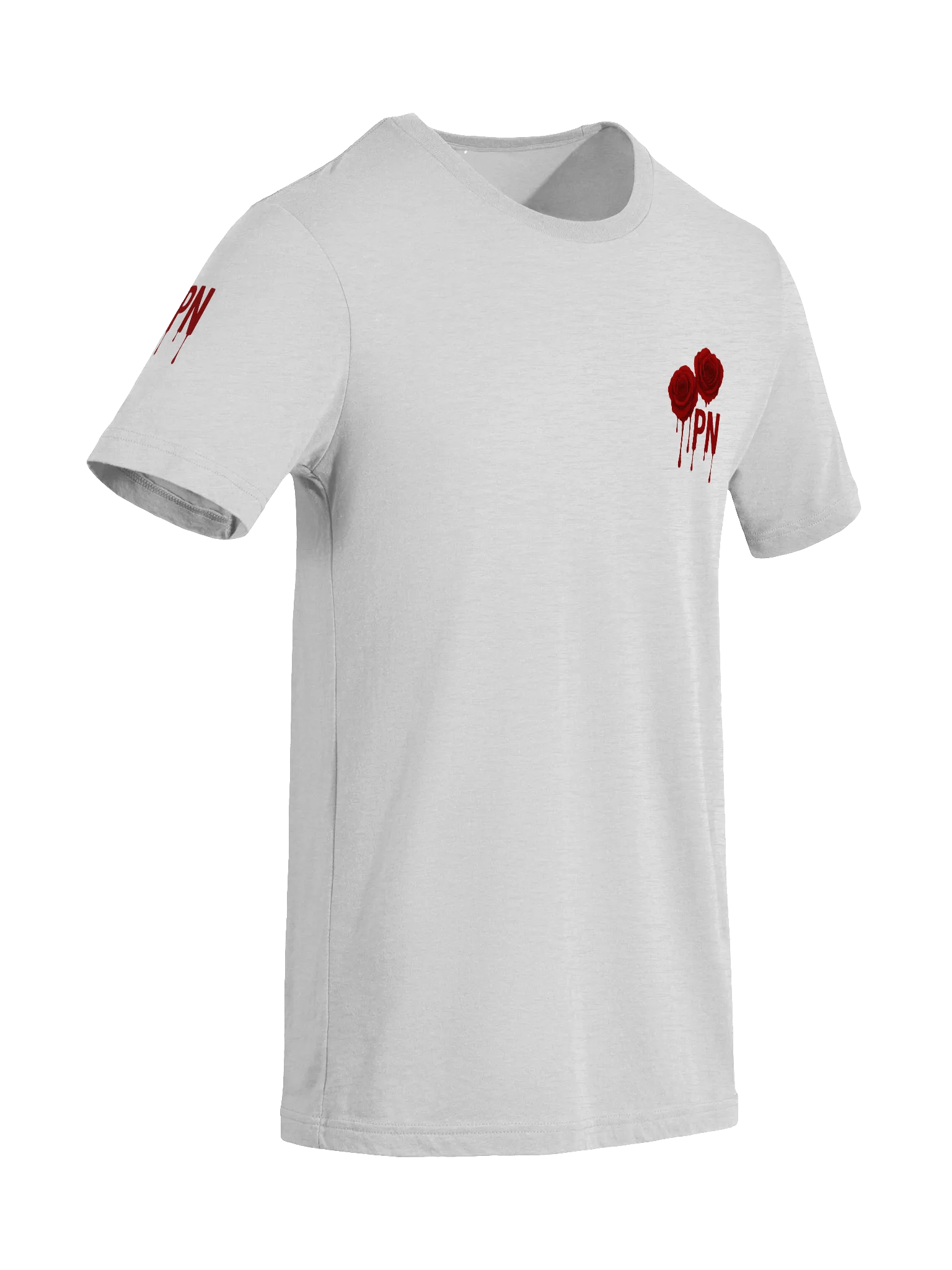 Pirates and Nerds Blood Rose Drip Short Sleeve Tee product image (2)