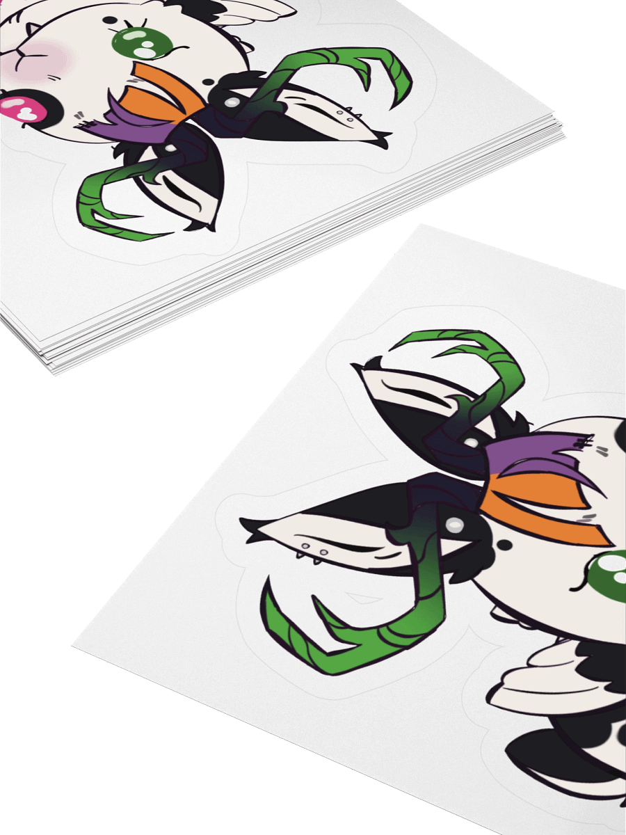 Whimsical Wolpertinger Stickers product image (10)