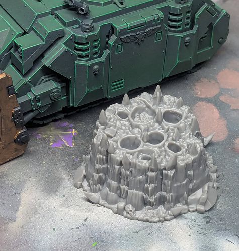 WIP on my Vindicator :)

#Tyranids #Vindicator #adepticon #spacemarines #DarkAngels #Warhammer40k #warhammer