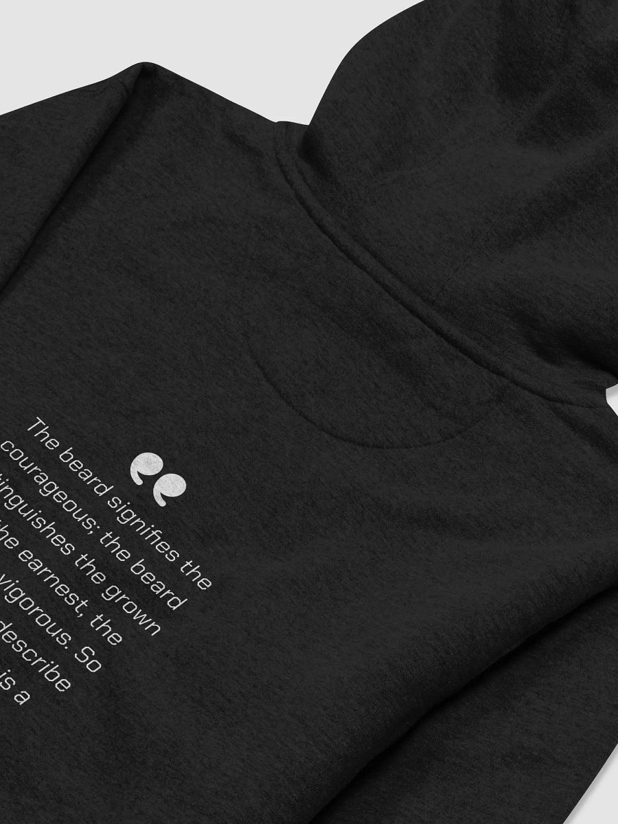 Respect the Beard Premium Hoodie product image (4)