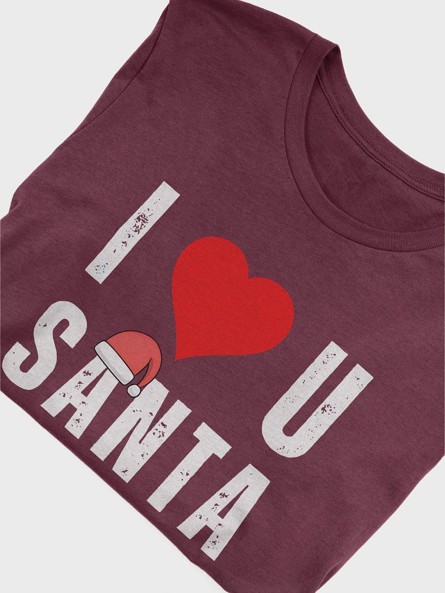 I love Santa Supersoft T-Shirt product image (19)