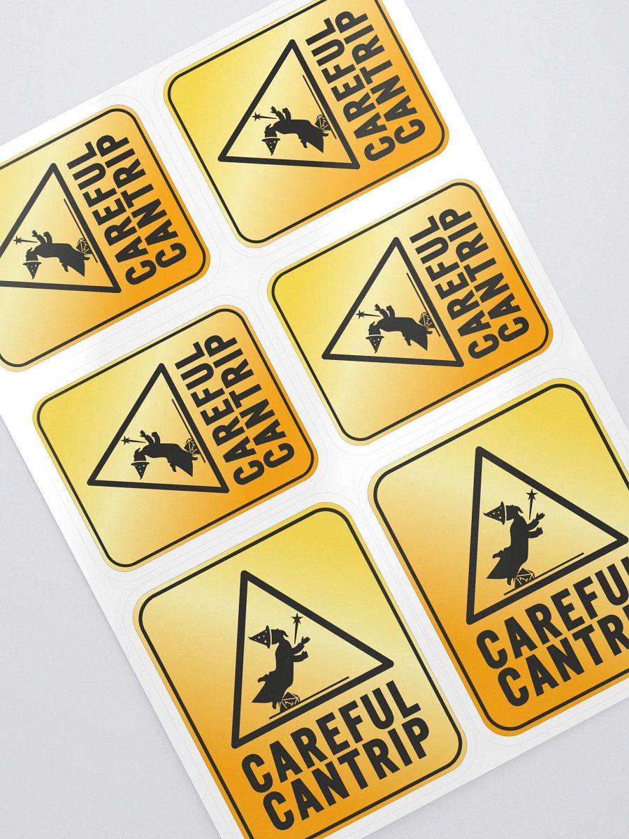Careful Cantrip Logo Sticker Set Mini Variations product image (2)