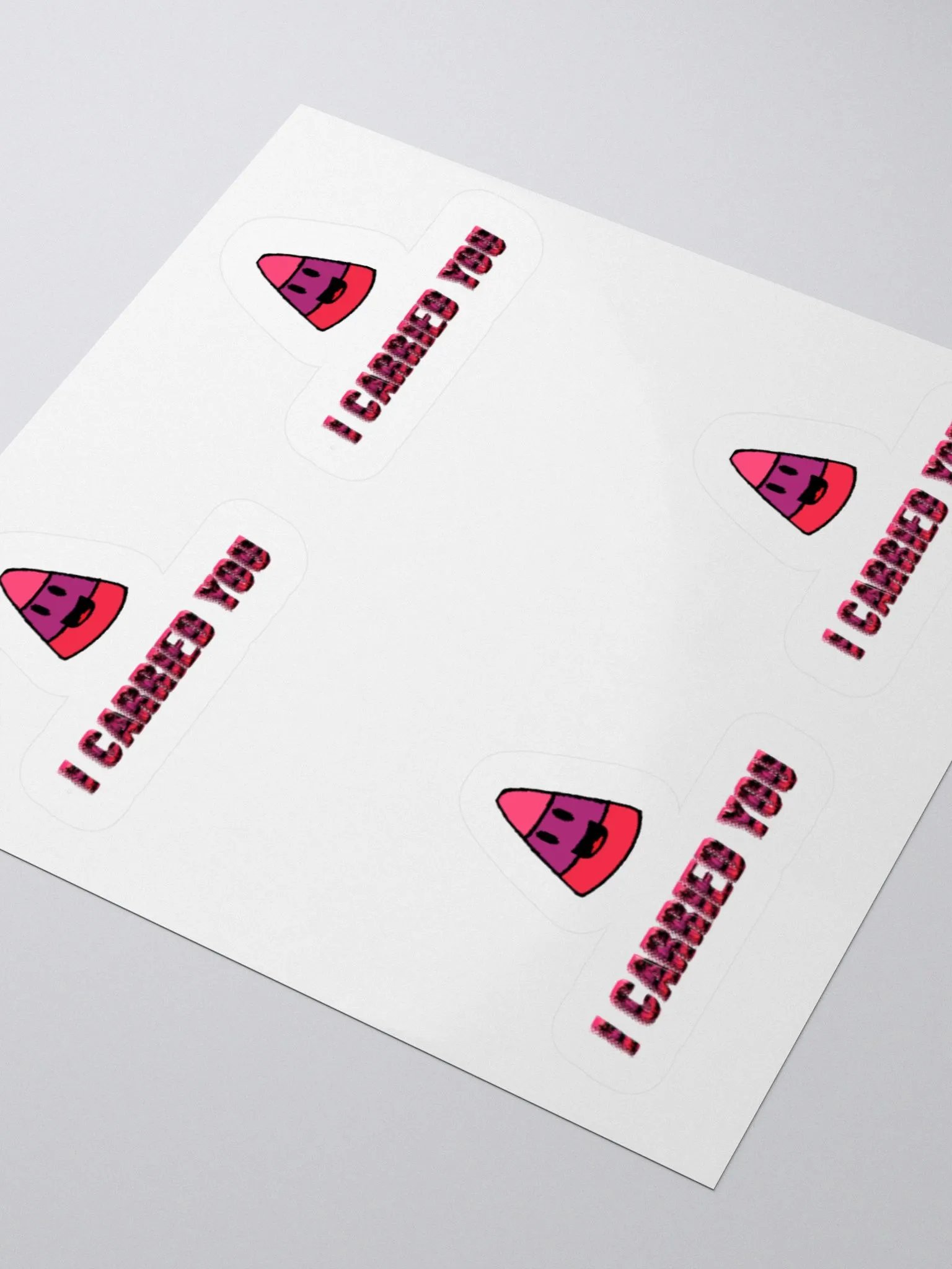 I CARRIED YOU - Stickers product image (10)