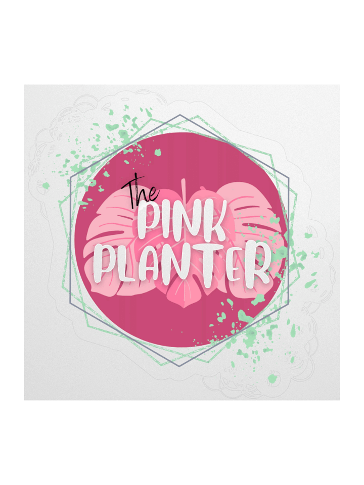 PinkPlanter Logo Sticker product image (1)
