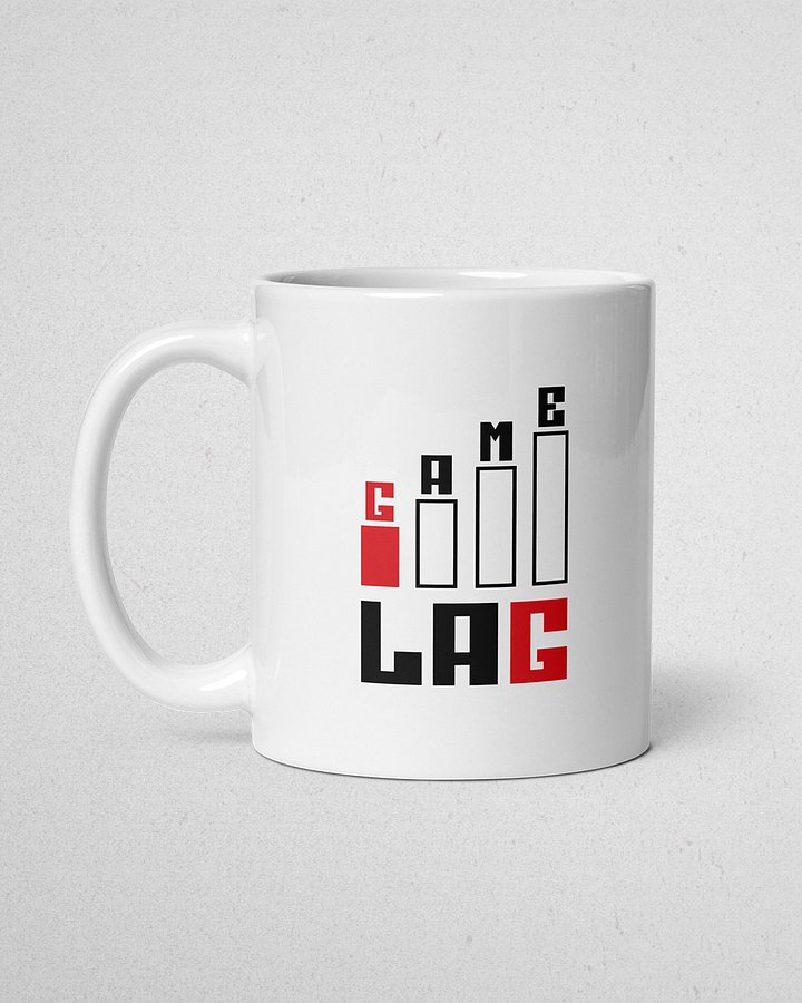 GAME LAG - White Glossy Mug. Double Side product image (4)