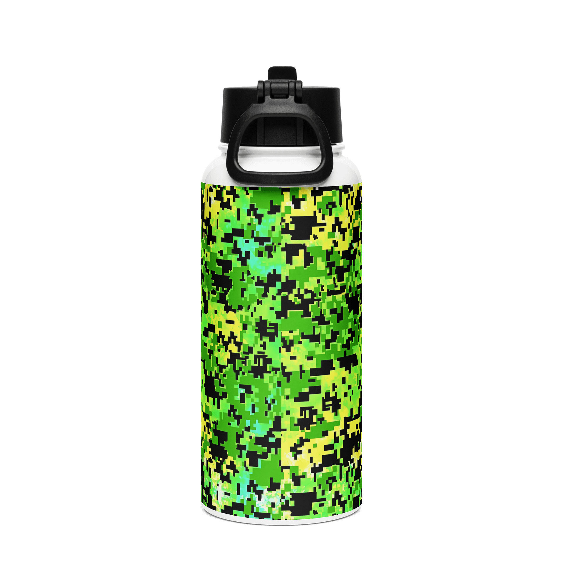 Pixelated Camo Stainless Steel Bottle product image (2)