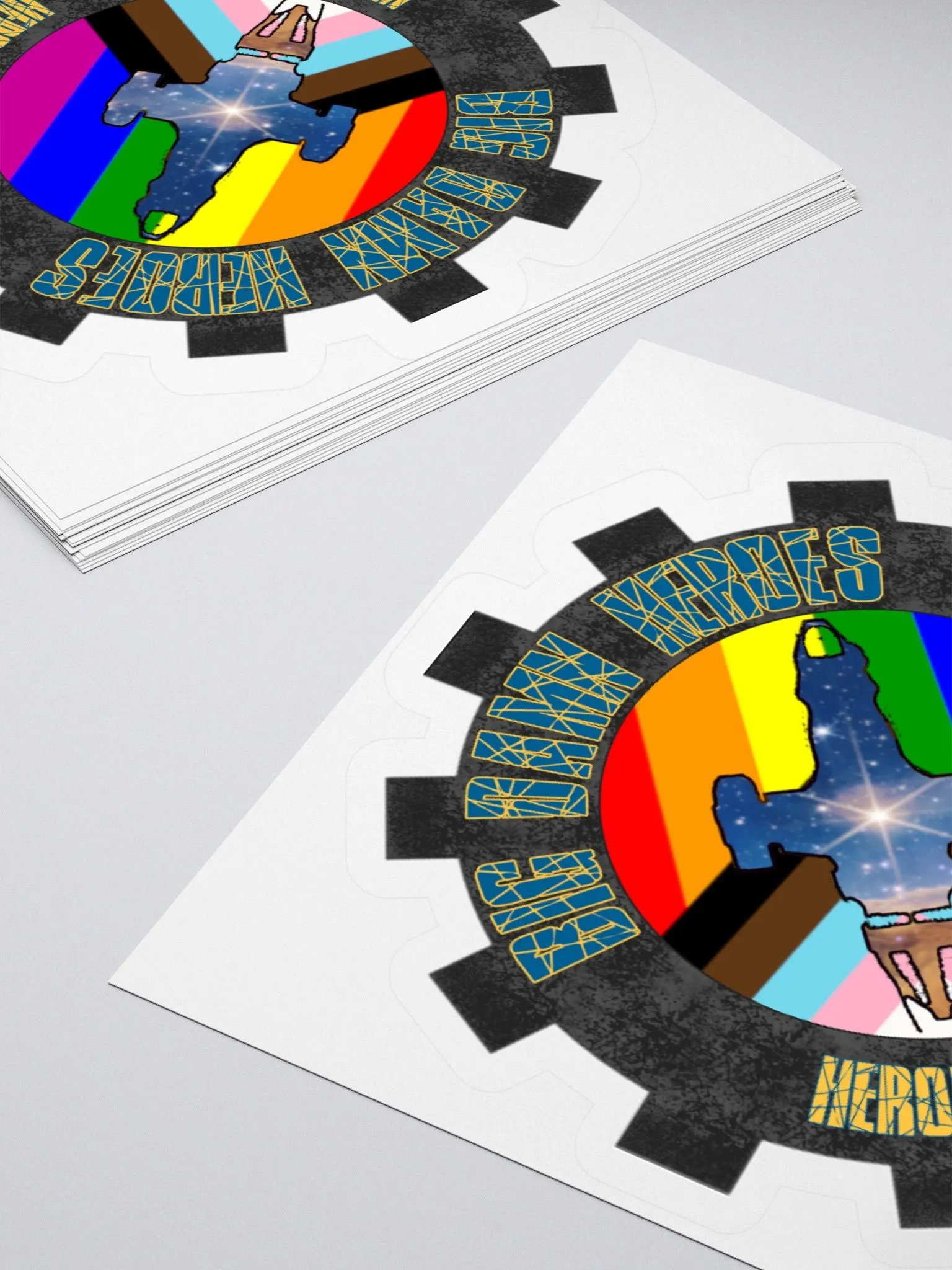 Vault BDH Kiss Cut Stickers - *Unity Edition* product image (4)