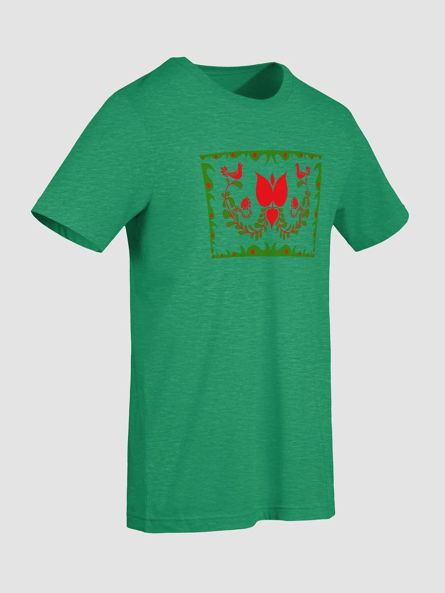 Hungary Green Folk-Inspired T-Shirt product image (7)