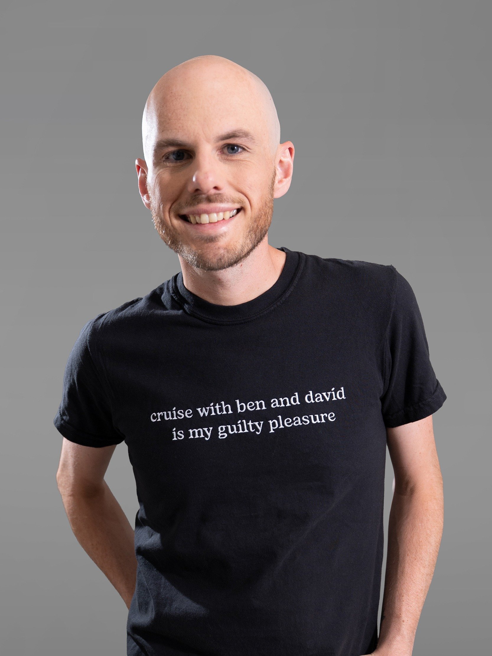 Women's Cruise With Ben & David is my Guilty Pleasure Embroidered T-Shirt product image (4)
