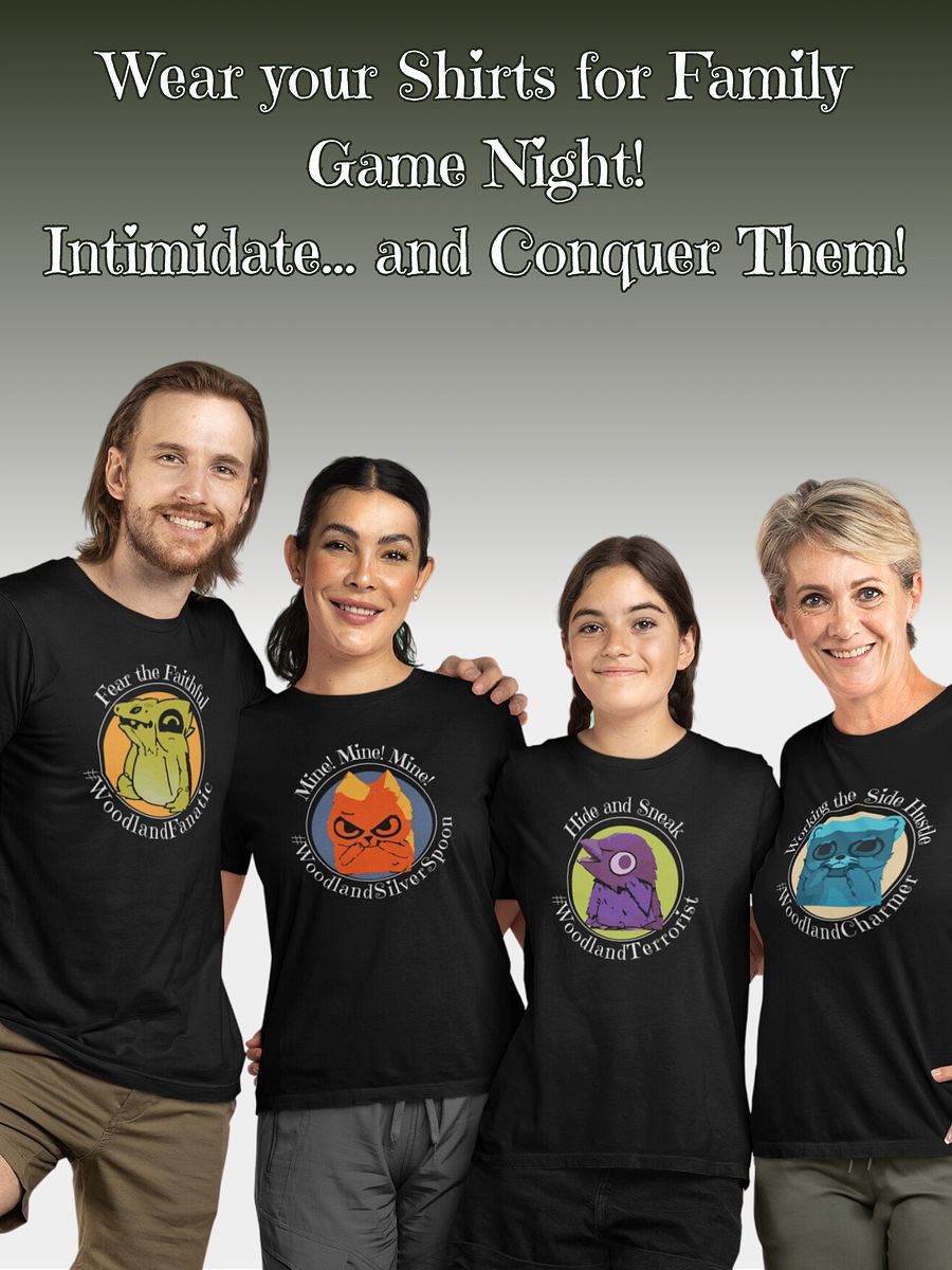 Root Woodland Alliance Shirt for Board Gamers, Voila la Revolution Woodland Whiner *unofficial product image (3)